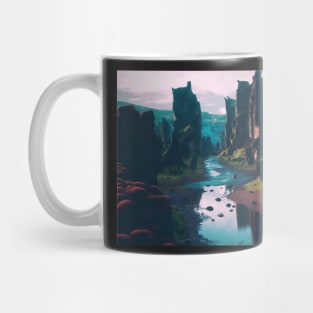 Slow flowing river Mug